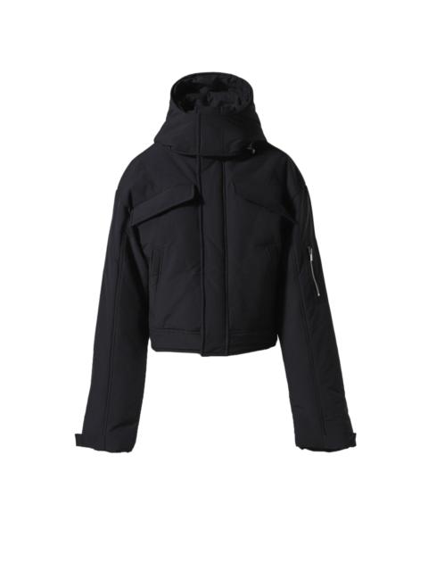 HELIOT EMIL™ PRAESIDIUM CROPPED PARKA / BLK