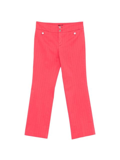 Etro front-pocket straight trousers
