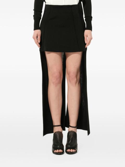 Chloé panelled A-line mini skirt