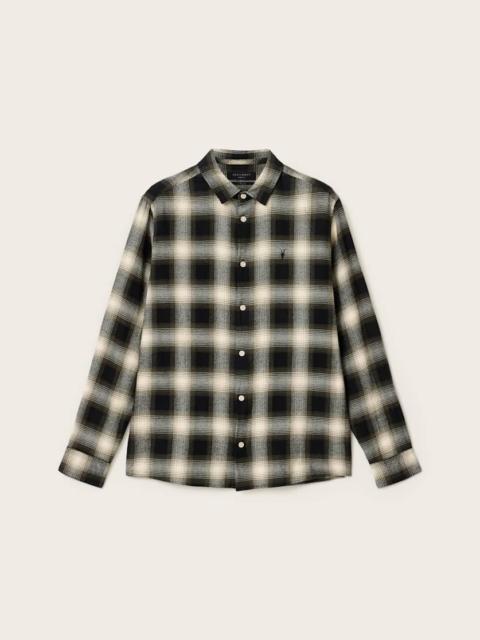 ALLSAINTS BASELINE LONG SLEEVE CHECK SHIRT