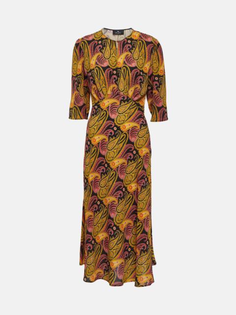 Etro Paisley midi dress