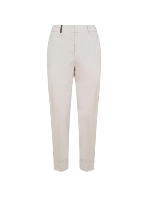 PESERICO tapered trousers
