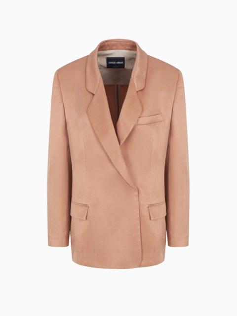 GIORGIO ARMANI Giorgio Armani Viscose And Cupro With Silk