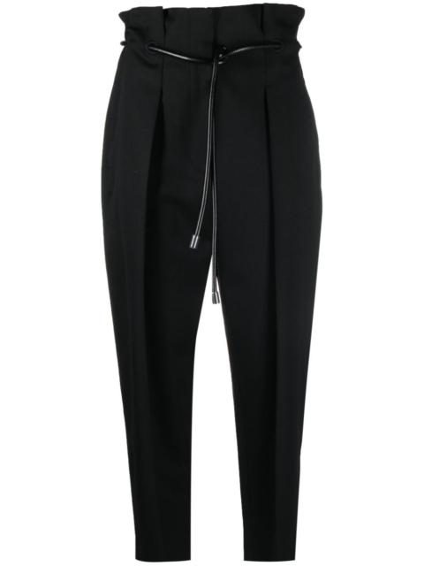 3.1 Phillip Lim belted-waist cropped trousers