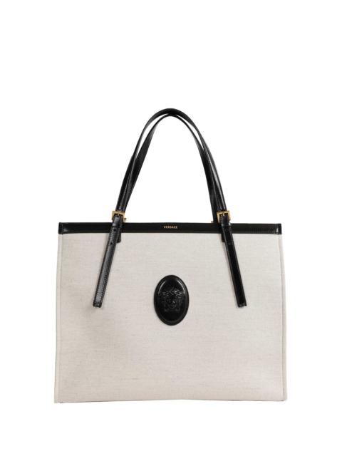 VERSACE Rivière Large Canvas Tote Bag