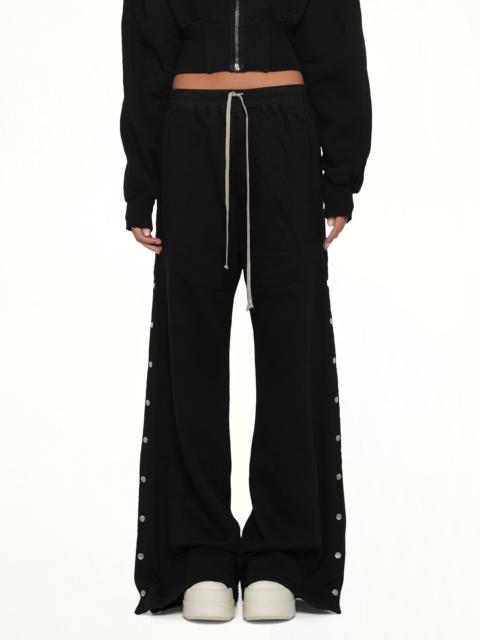 Rick Owens DRKSHDW Wide Pusher Pants in Black