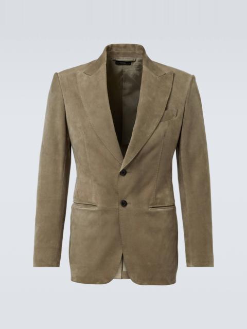 TOM FORD Suede blazer