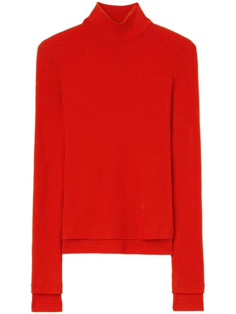 Jil Sander layered high-neck top