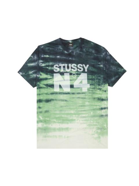 Stussy No.4 Tie Dye Tee 'Green'