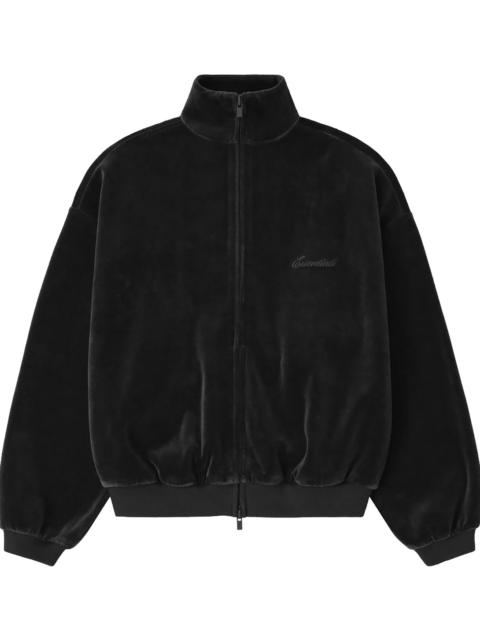 ESSENTIALS Essentials Velour Classic Track Jacket GS "Vintage Black" 785HO256851K