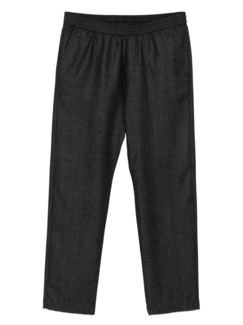 BARENA elastic-waistband cotton trousers