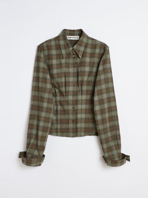 Our Legacy Our Legacy Envelop Shirt Iowa Flannel Check