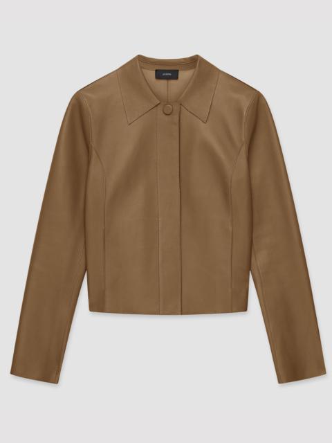 JOSEPH Bonded Leather Jose Jacket