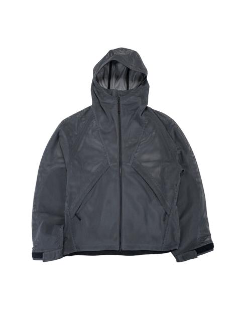 Goldwin Tonalith Mesh Hooded Jacket Black