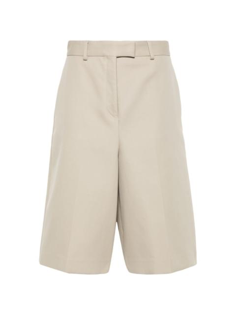 FERRAGAMO cotton tailored shorts