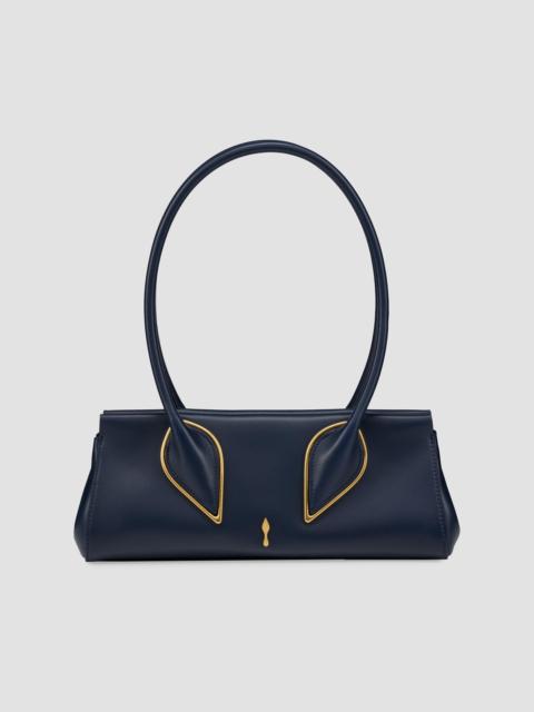 Christian Louboutin Women's Venus Leather Shoulder Bag - Marine