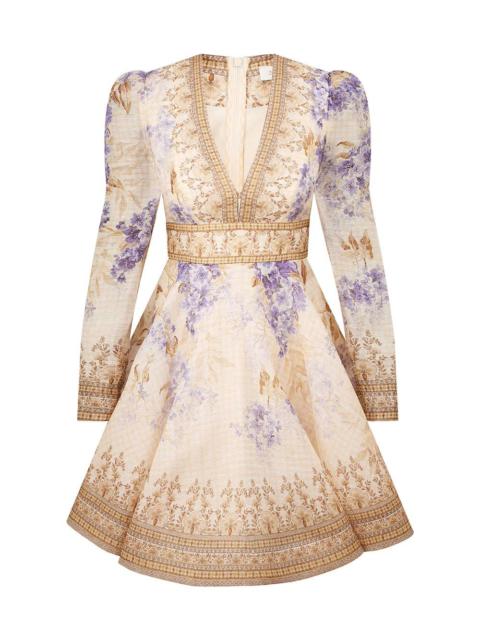 DAWNING PLUNGE MINI DRESS