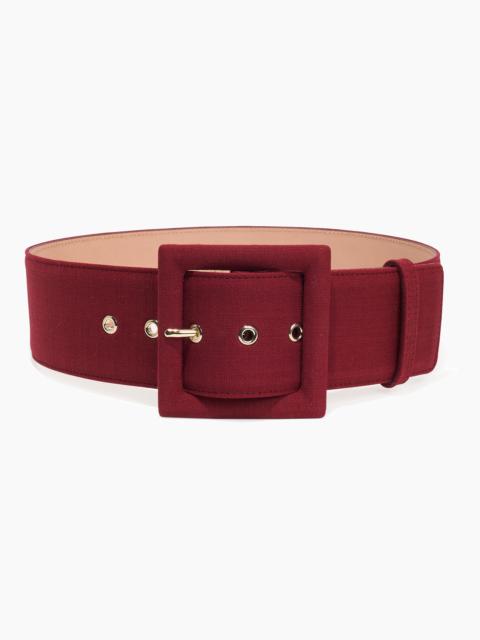 CAROLINA HERRERA Silk Faille Icon Belt