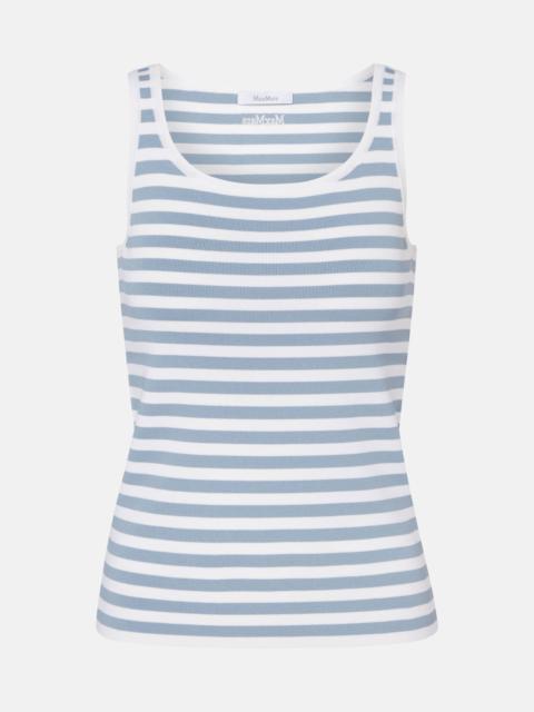 Max Mara Cippo striped tank top