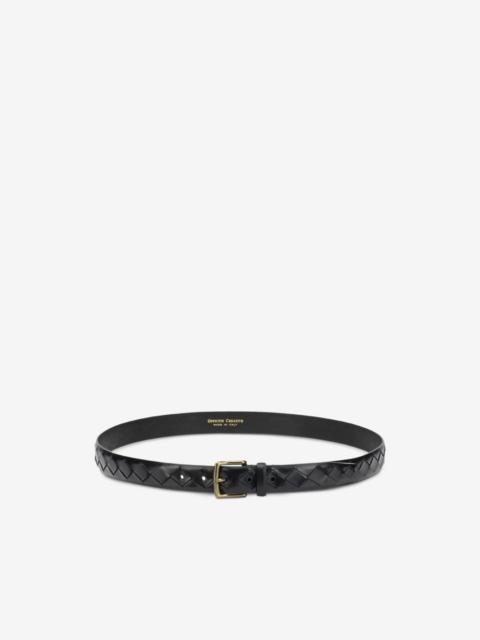 OFFICINE CREATIVE woven leather belt