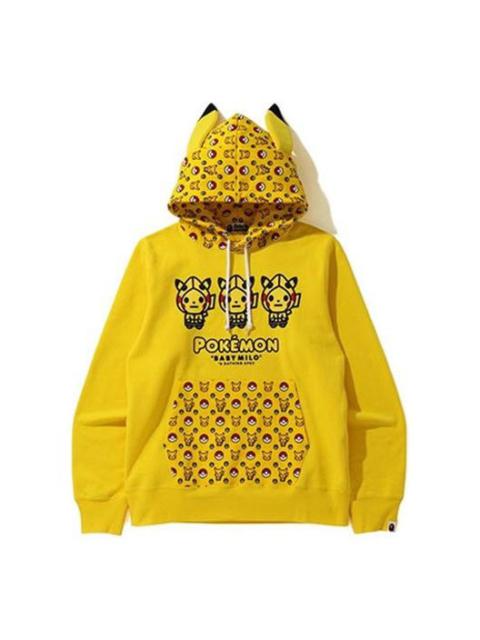 A Bathing Ape x Pokemon Hoodie 'Pikachu' 2G73-114-916