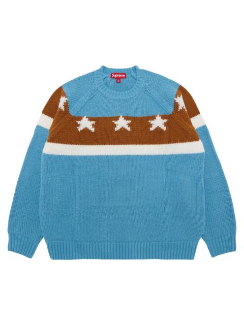 Supreme Stars Sweater 'Dusty Blue'