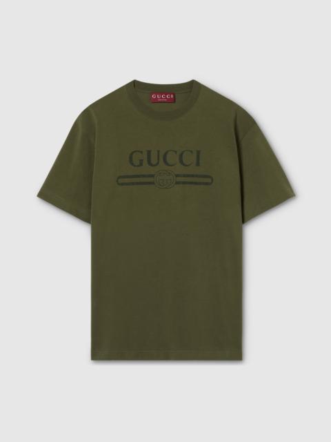 GUCCI Cotton jersey T-shirt with print