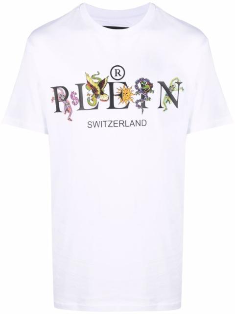 PHILIPP PLEIN logo-print cotton T-shirt