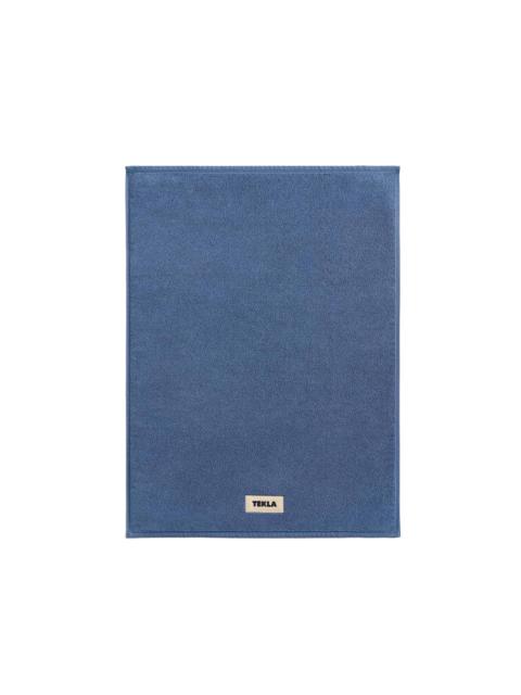 TEKLA Tekla Terry Bath Mat Storm Blue