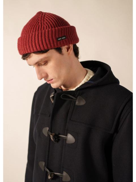SAINT JAMES MIKI MAILLE - Short Ribbed Knit Fisherman Beanie