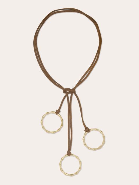 RAMY BROOK Chiara Suede Wrap Necklace