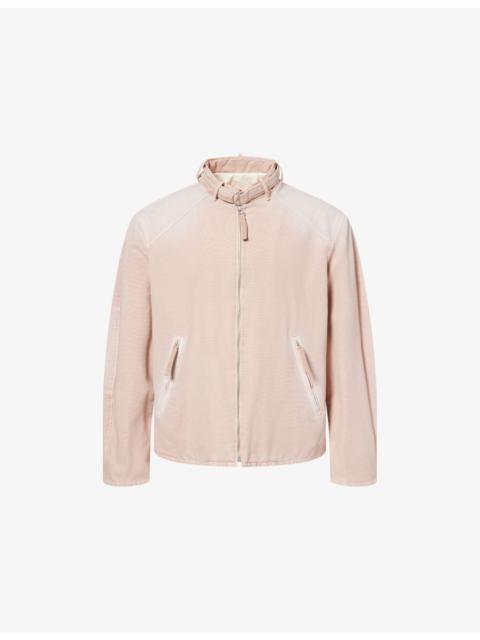 Marni D-Ring-Collar Long-Sleeve Cotton Jacket