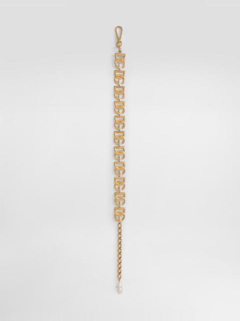 Dolce & Gabbana Chain belt with DG multi-logo