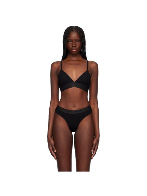 CDLP Black Triangle Bralette