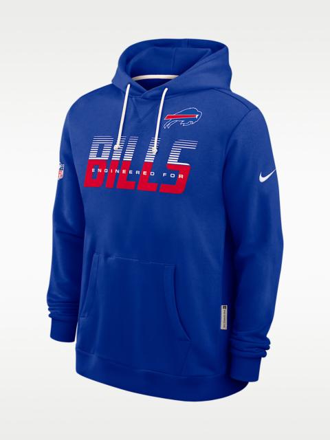Nike Buffalo Bills Sideline Standard Issue Men's Nike Dri-FIT NFL Pullover Hoodie