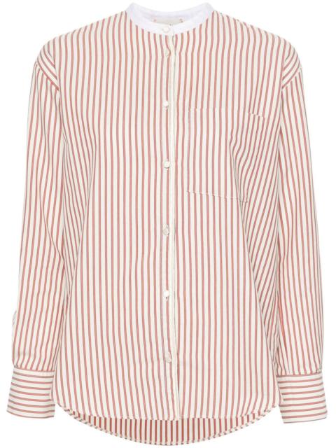 forte_forte striped button-up shirt