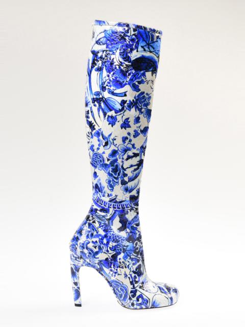 Dries Van Noten DELFTS BLAUW BOOTS