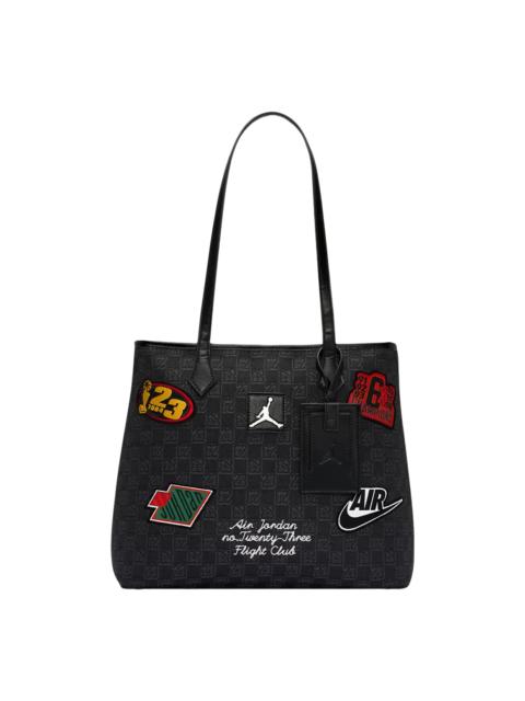 Jordan Jordan Monogram 17L Tote Bag 'Black' IQ3692-010