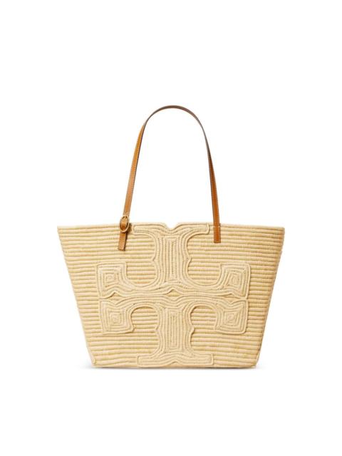 TORY BURCH Ella large straw tote