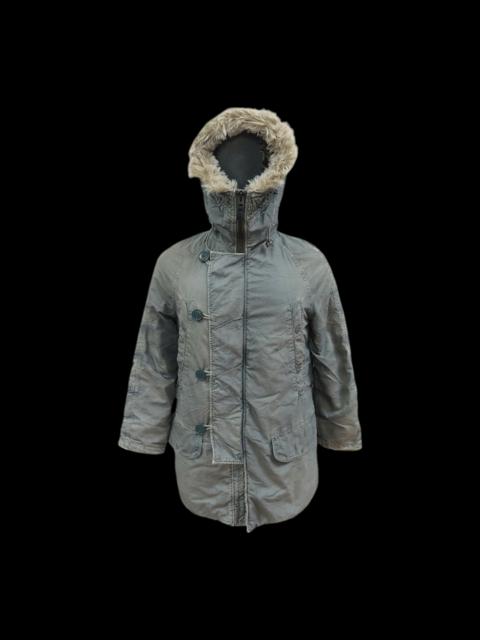 Other Designers Japanese Brand - DENIM & DUNGAREE Type N-3B Extreme Weather Parka Jacket
