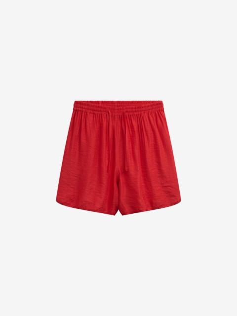 The Frankie Shop Coria Boxer Shorts - Red Stripe