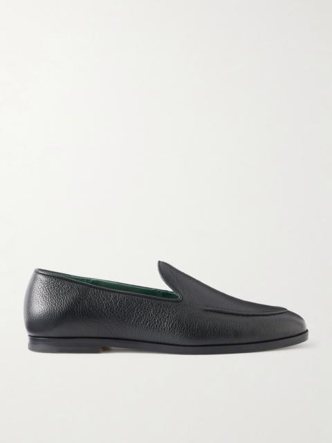 VINNY’s Marcel Full-Grain Leather Loafers Black