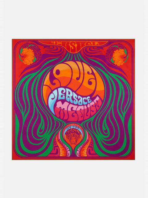 VERSACE Medusa Music Silk Foulard