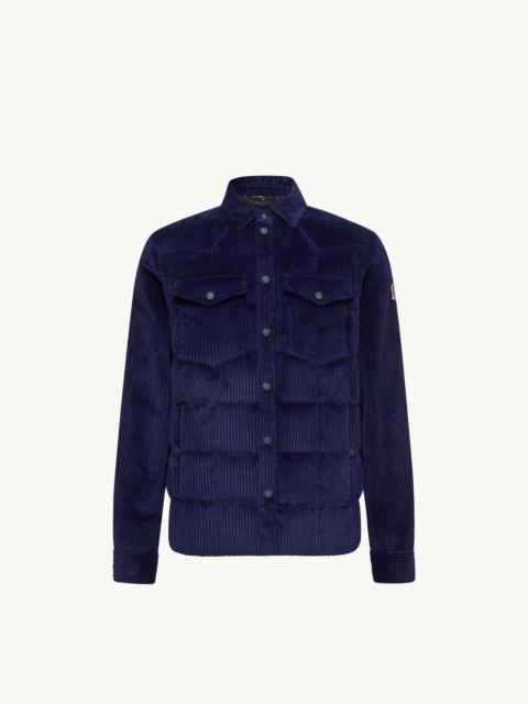 Moncler Grenoble Gelt Corduroy Down Shirt Jacket