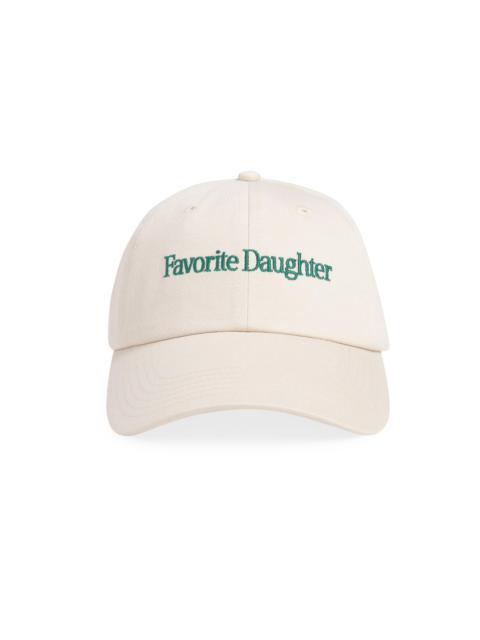 Favorite Daughter Women's Embroidered Logo Baseball Cap - Khaki Green