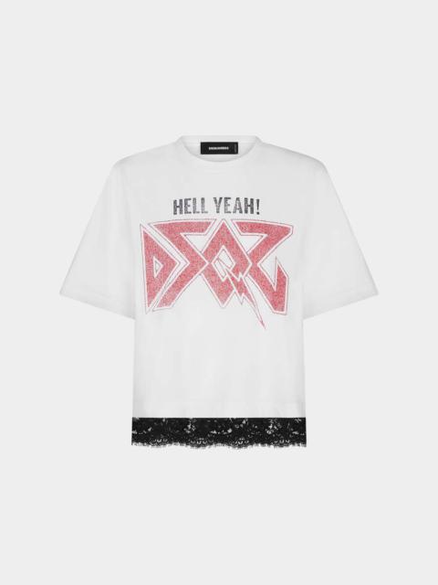 DSQUARED2 HELL YEAH! EASY FIT T-SHIRT