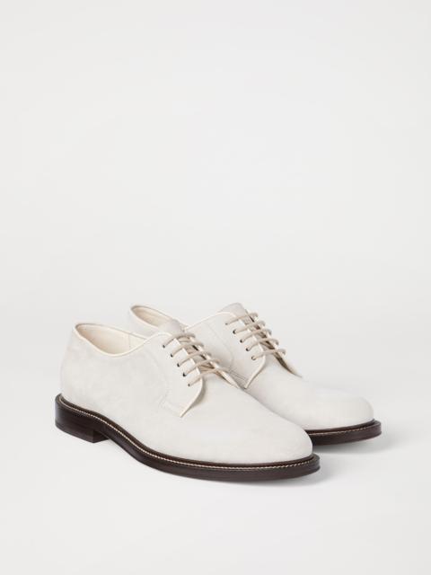 Brunello Cucinelli Reversed calfskin Derbys