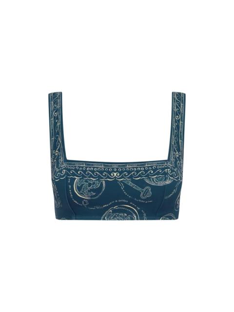 ALÉMAIS Lucky Square Neck Top