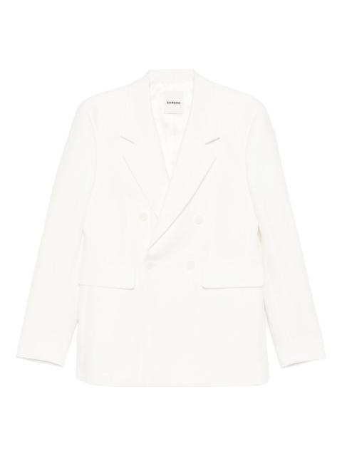 Sandro double-breasted blazer