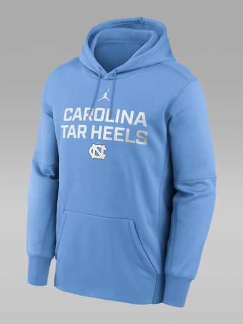 Jordan North Carolina Team Stacked Men’s Jordan Brand Therma College Pullover Hoodie